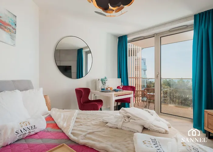 Sunset View-z Widokiem Na Morze!-pinea Pobierowo-z Dostępem Do Strefy Basenów,saun I Jacuzzi